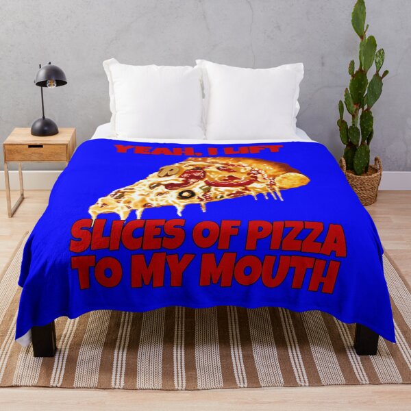 Item preview, Funny Pizza Lover Yeah, I Lift Slices Of Pizza To My Mouth designed and sold by fantasticdesign.