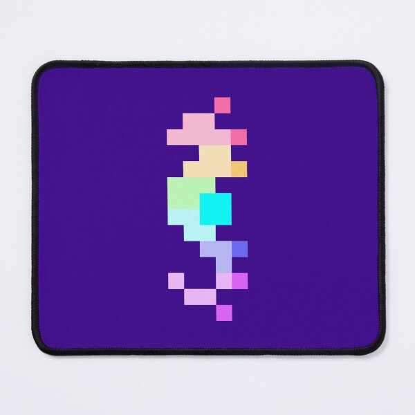 Item preview, Rainbow Pixel Sea Horse designed and sold by rin3d .