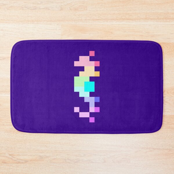 Item preview, Rainbow Pixel Sea Horse designed and sold by rin3d .