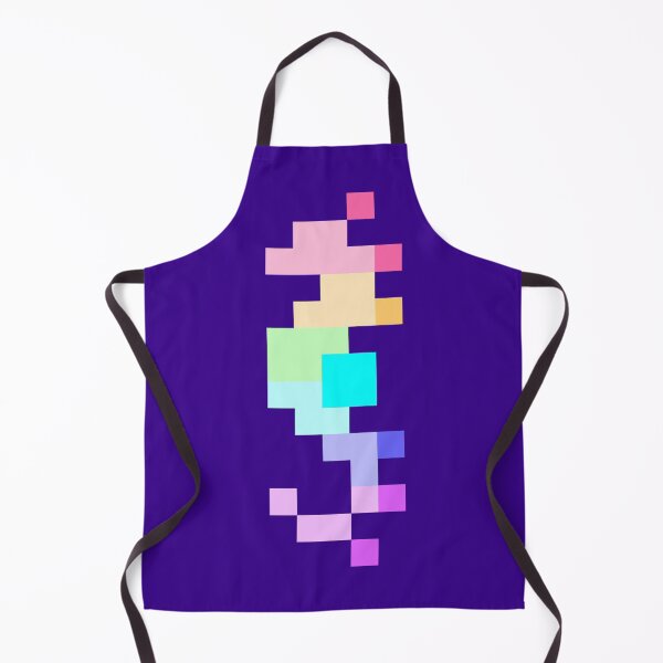 Item preview, Rainbow Pixel Sea Horse designed and sold by rin3d .