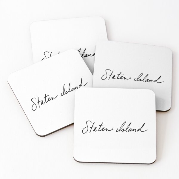 Item preview, Staten Island Handwriting Script New York City Sticker designed and sold by explorecity.