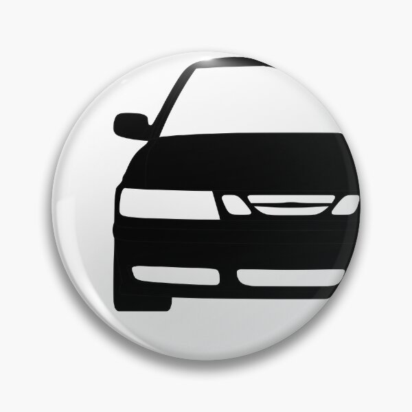 Item preview, Saab 9-3 1998-2003 black silhouette designed and sold by EdimDesign.