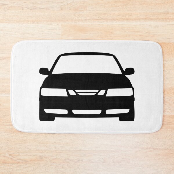 Item preview, Saab 9-3 1998-2003 black silhouette designed and sold by EdimDesign.