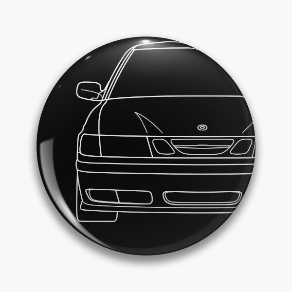 Item preview, Saab 9-3 1998-2003 white lines designed and sold by EdimDesign.