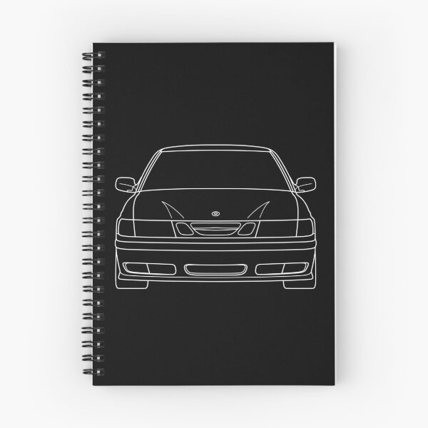 Item preview, Saab 9-3 1998-2003 white lines designed and sold by EdimDesign.