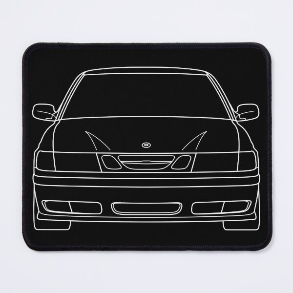 Item preview, Saab 9-3 1998-2003 white lines designed and sold by EdimDesign.