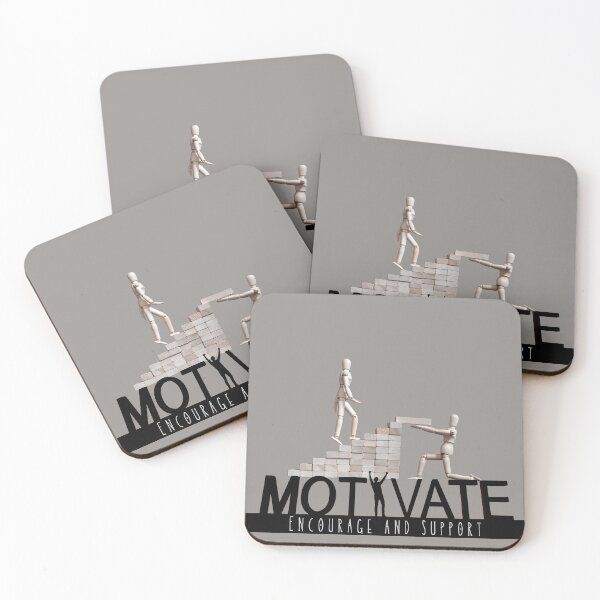 Item preview, Motivate, Encourage, and Support design is sure to start conversations and attract interest. Encouraging others is rewarding whether you are a thought leader, teacher, coach, or instructor.  designed and sold by tranquilbeach.