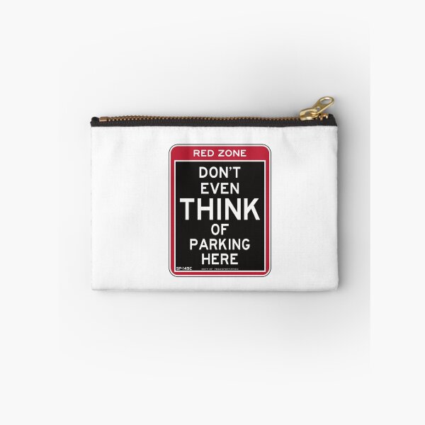 Item preview, NYC Parking Sign Sticker Dont Even Think Of Parking Here designed and sold by explorecity.