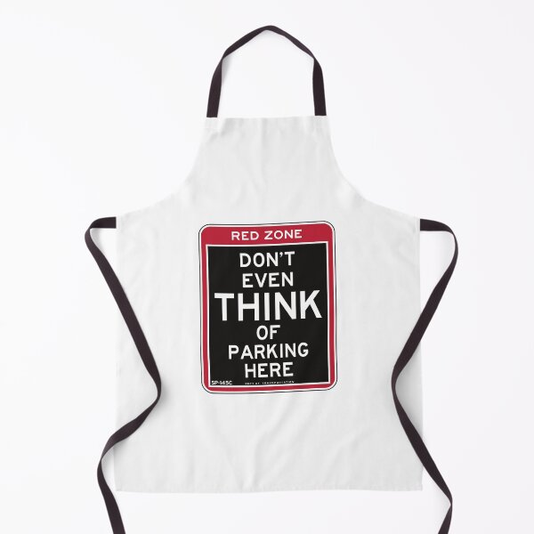 Item preview, NYC Parking Sign Sticker Dont Even Think Of Parking Here designed and sold by explorecity.