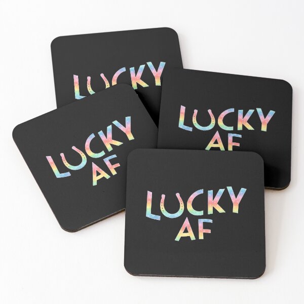 Item preview, Lucky AF Rainbow Good Luck Charm designed and sold by pheoniic.