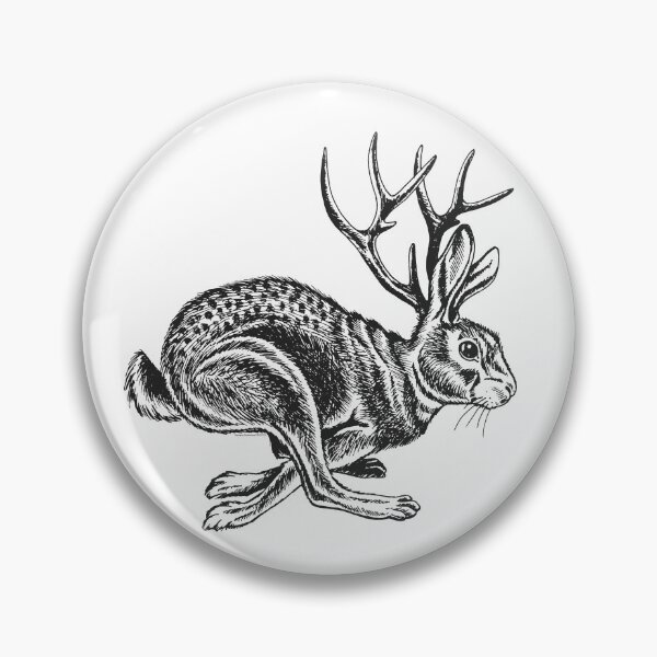 Item preview, Jackalope designed and sold by Vanessa Holmstrand.