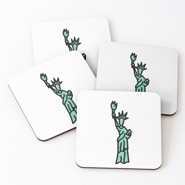 Item preview, Statue of Liberty Drawing New York City Sticker designed and sold by explorecity.