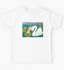 The Meeting of the Swan and the Princess Kids Tee
