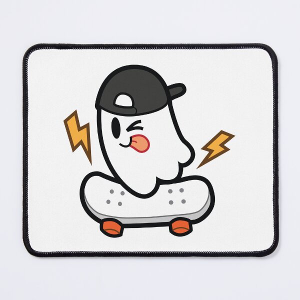 Item preview, Cute Skateboarding Ghost designed and sold by pheoniic.