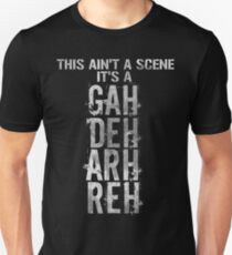 GAH! DEH! ARH! REH! Slim Fit T-Shirt