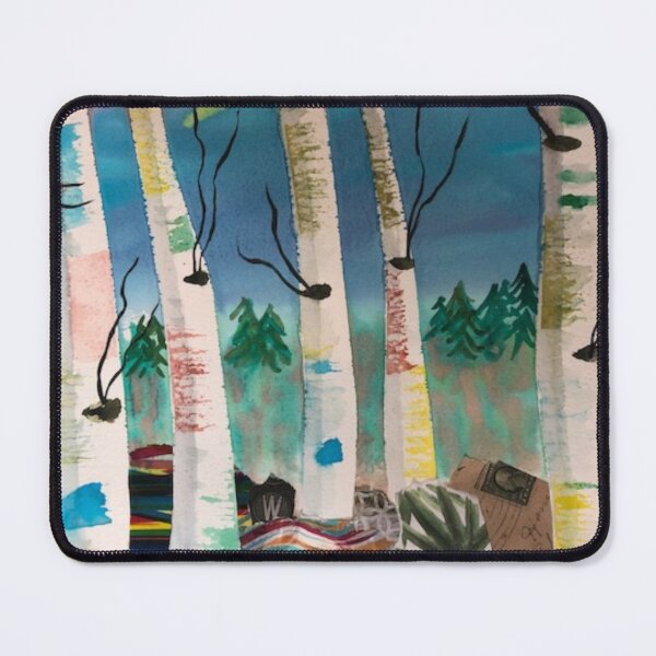 Item preview, Shooting Star Birch Trees designed and sold by Anna-Switzer.