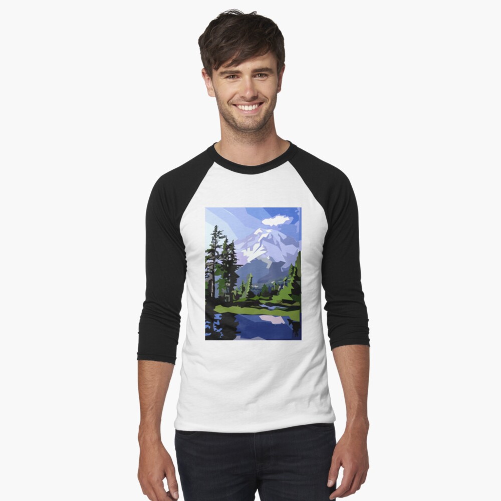 Item preview, Baseball ¾ Sleeve T-Shirt designed and sold by ColeRW.