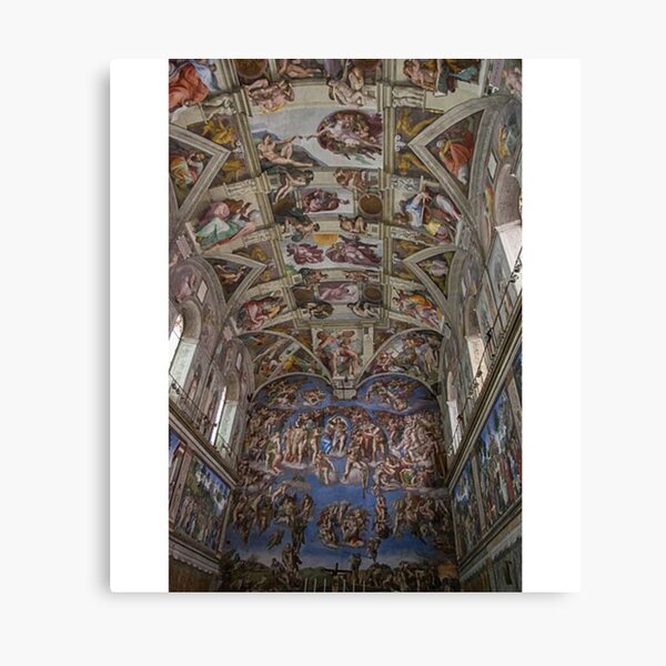Item preview, The ceiling of the Sistine Chapel by Michelangelo designed and sold by BritishFashion.