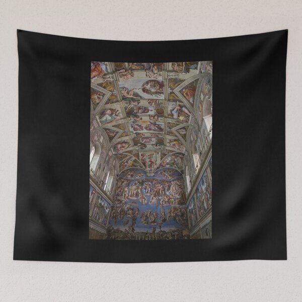 Item preview, The ceiling of the Sistine Chapel by Michelangelo designed and sold by BritishFashion.