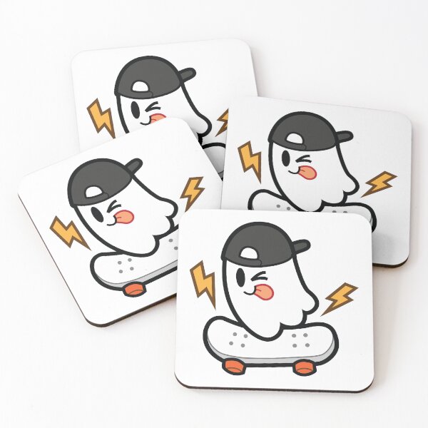 Item preview, Cute Skateboarding Ghost designed and sold by pheoniic.