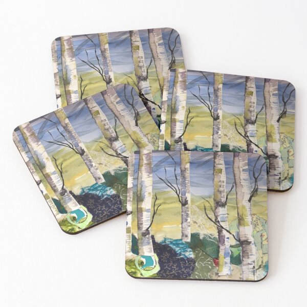 Item preview, Evening Sky Birch designed and sold by Anna-Switzer.