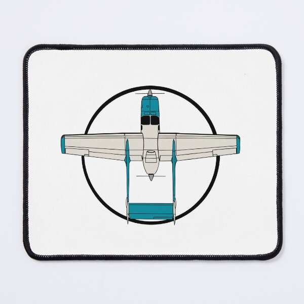 Item preview, Cessna 337 Skymaster (Blue) Minimalist Push/Pull designed and sold by RampRatGear.