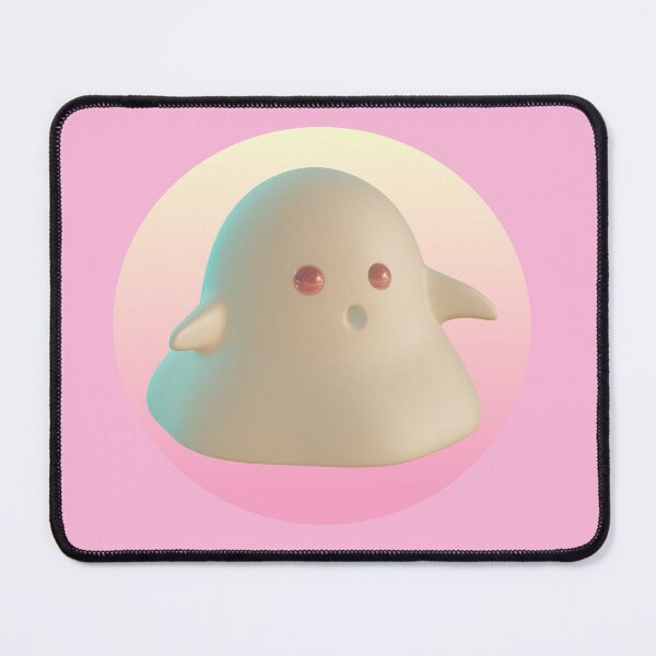 Item preview, Cute Ghost with Pink Eyes designed and sold by With Love, InspireMari.
