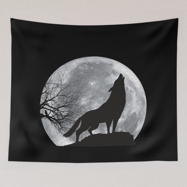 Item preview, The Howling Wolf designed and sold by david parry.