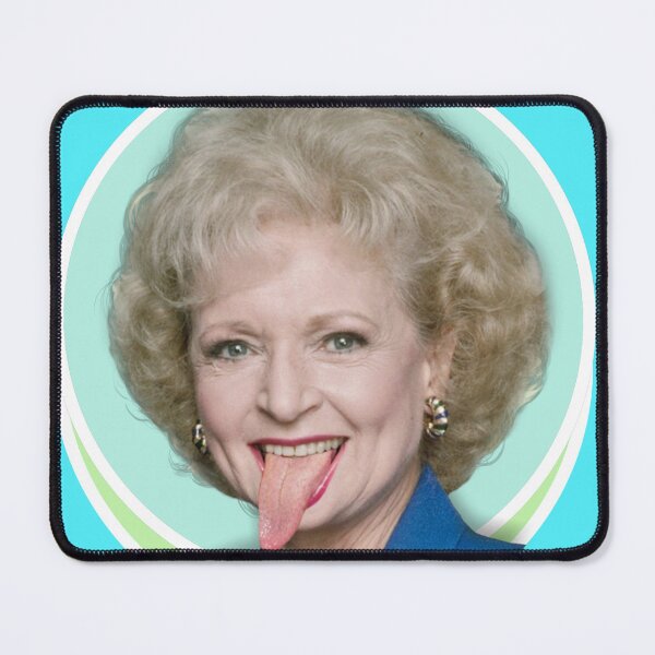 Item preview, Betty White tongue out designed and sold by IndecentDesigns.