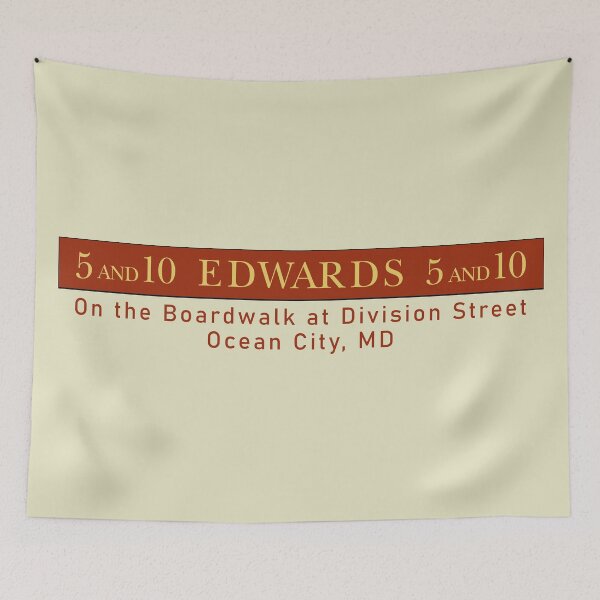 Item preview, Edwards 5 And 10, Ocean City, MD designed and sold by TeeArcade84.