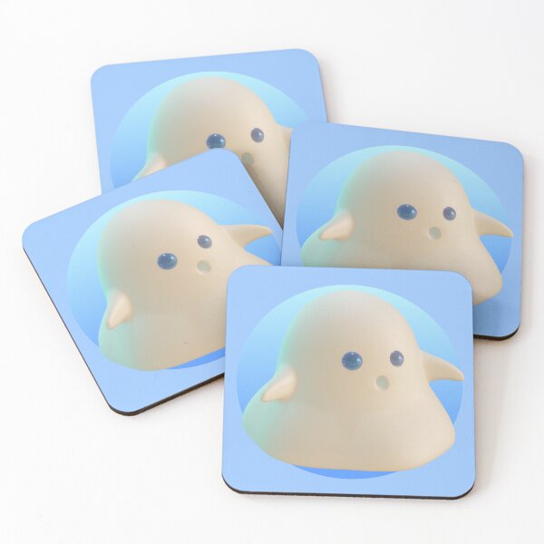 Item preview, Cute Ghost with Blue Eyes designed and sold by With Love, InspireMari.