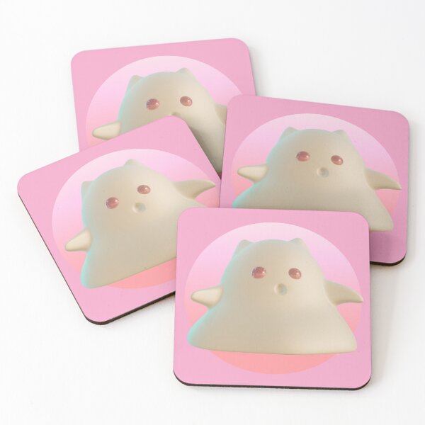 Item preview, Cute Ghost with Cat Ears designed and sold by With Love, InspireMari.