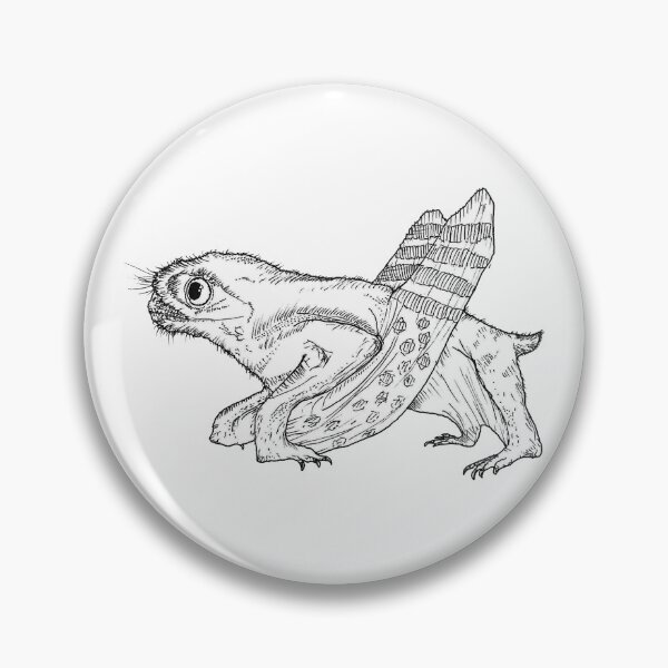 Item preview, Anurognathus Drawing designed and sold by Ancient Realms.