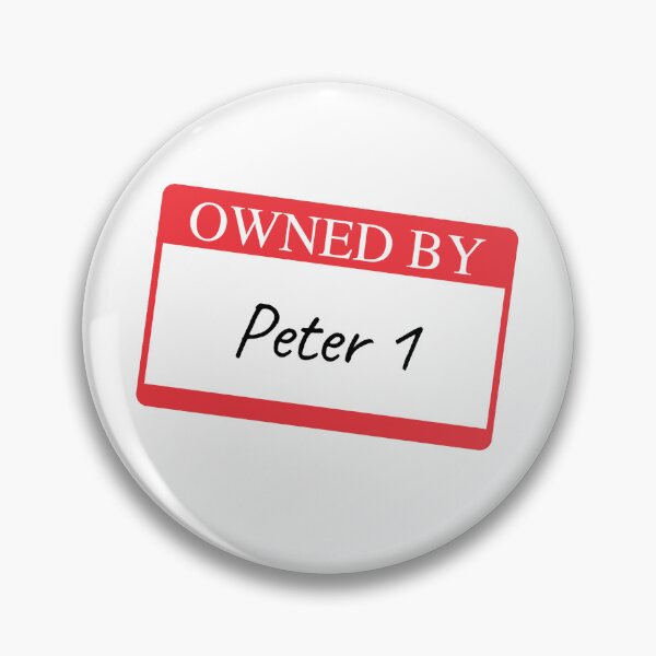 Item preview, Peter 1 Name Tag designed and sold by AmeliaIsabel.
