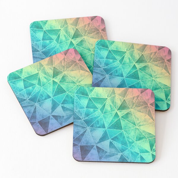 Item preview, Triangles multicolor pattern designed and sold by cutecrazytshirt.