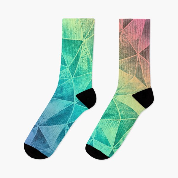 Item preview, Triangles multicolor pattern designed and sold by cutecrazytshirt.