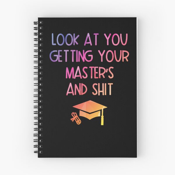 Item preview, Look At You Getting Your Master's Funny Graduation designed and sold by Travel-Art-Love.
