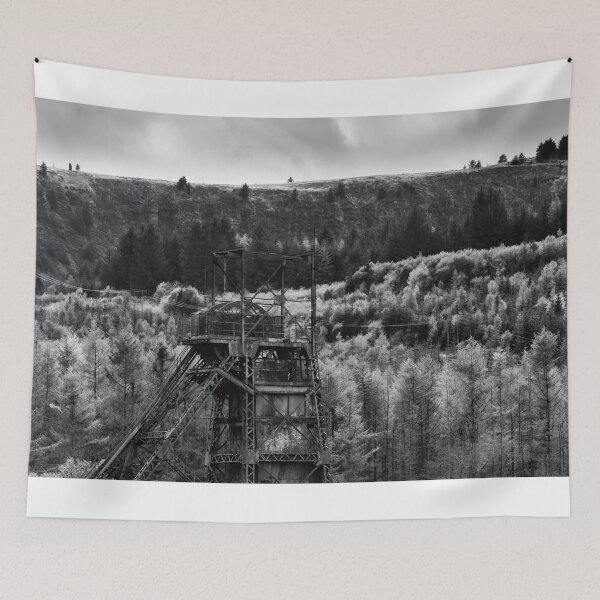 Item preview, Tower Colliery, Hirwaun, South Wales, Monochrome designed and sold by MaclarenPhoto.