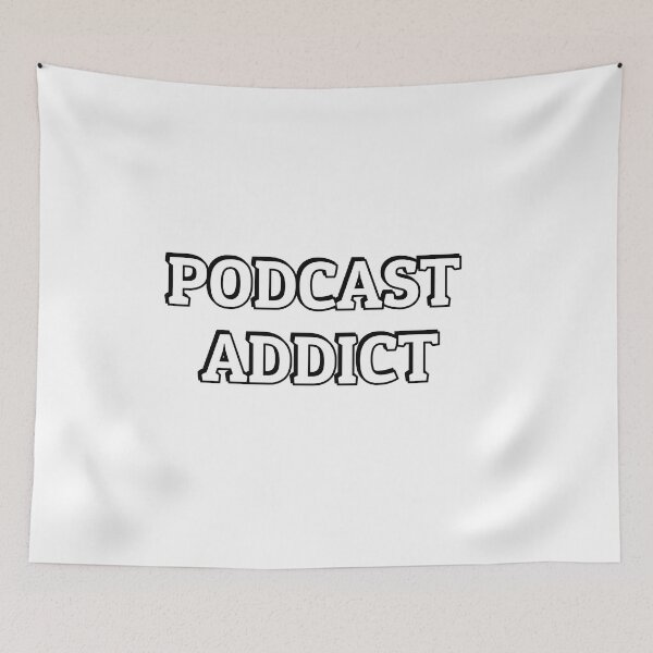 Artikelvorschau, Podcast-Süchtiger – Ich liebe Podcasts, Podcasting, Podcaster entworfen und verkauft von Inspirationmotivation.