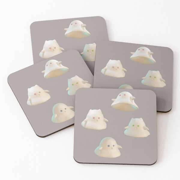 Item preview, Four Cute Spoopy Ghosts designed and sold by With Love, InspireMari.