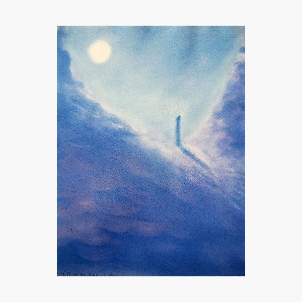 Moon Watching Photographic Print