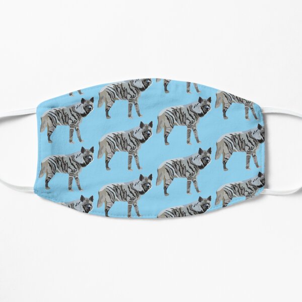S is for Striped Hyena Flat Mask