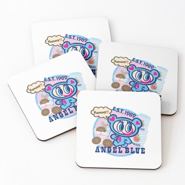 Item preview, angel blue "yummy" print  designed and sold by Annika G.