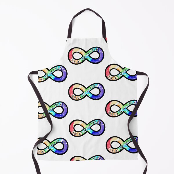 Item preview, Neurodivergent Rainbow Infinity Symbol - Swirled designed and sold by soulsongdesign.