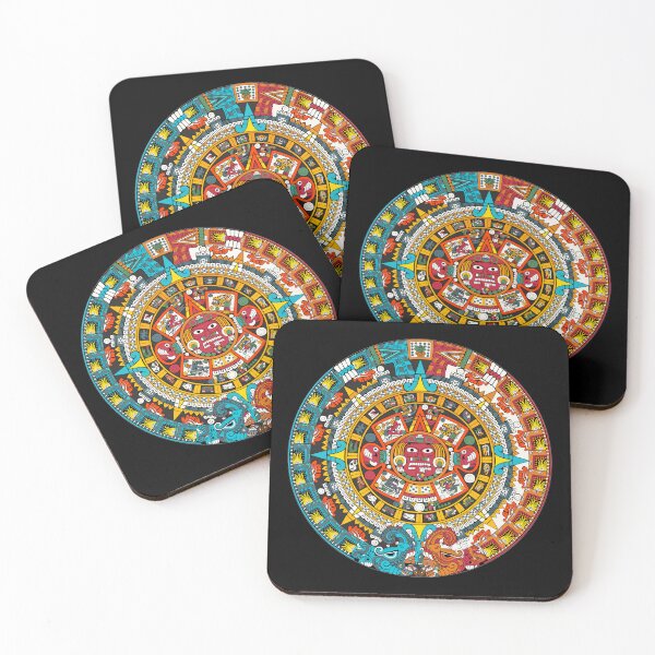 Item preview, Piedra del Sol - Aztec Calendar Sun Stone Borgia designed and sold by Aztectees.