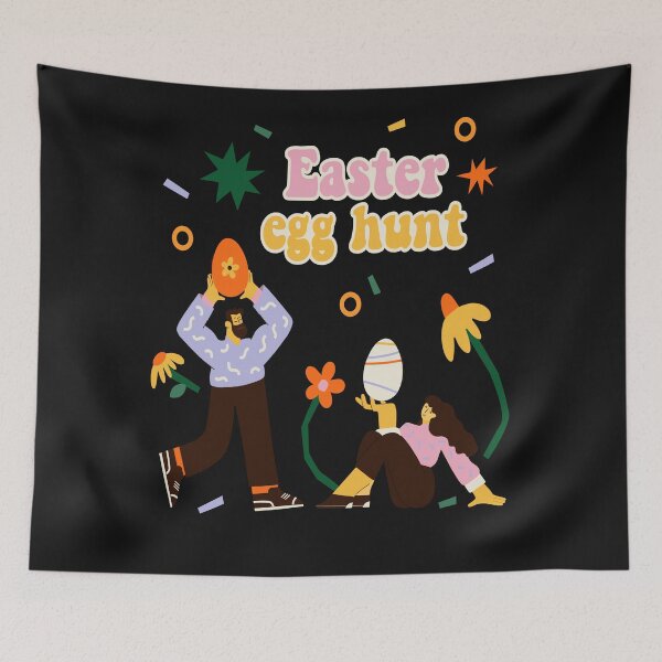 Item preview, Easter Egg Hunt designed and sold by ZubiyaArt.
