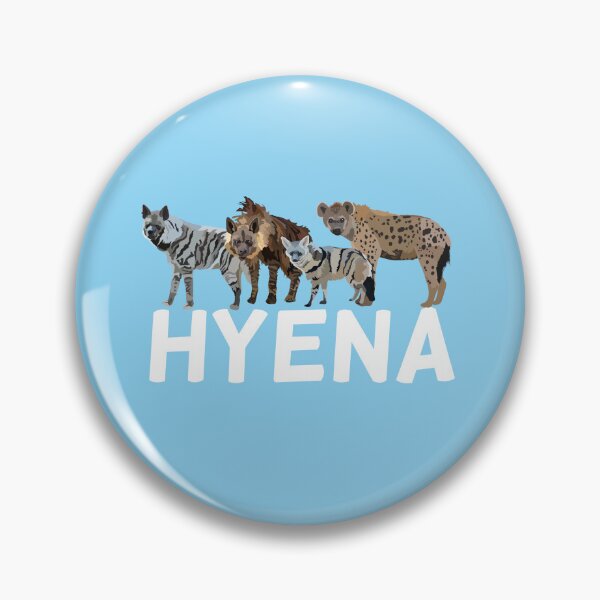 Item preview, H is for Hyena,Hyena Illustration – Bold and Wild African Carnivore Artwork designed and sold by PrettylittlepastelUk.