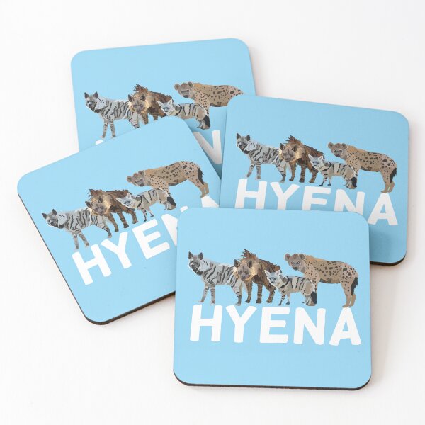 Item preview, H is for Hyena,Hyena Illustration – Bold and Wild African Carnivore Artwork designed and sold by PrettylittlepastelUk.