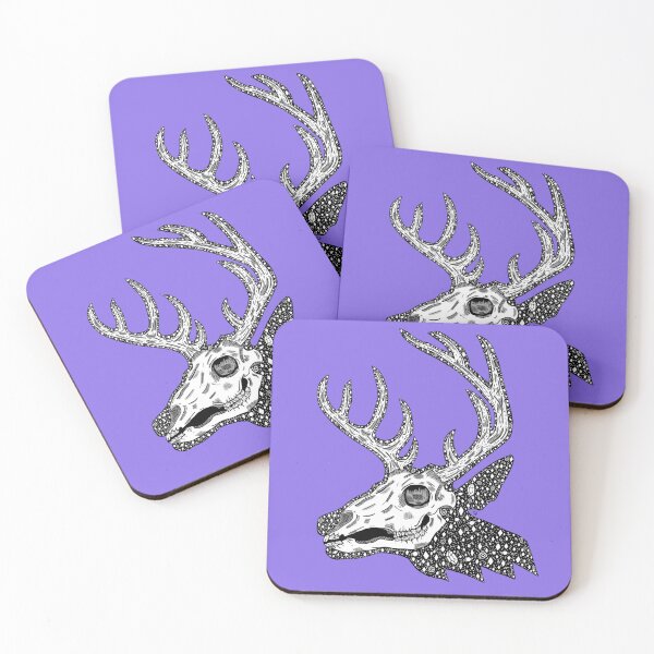 Item preview, stag skull designed and sold by Nyctolust.