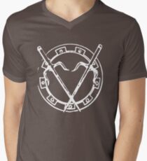 Round Killing Thing - White Men's V-Neck T-Shirt